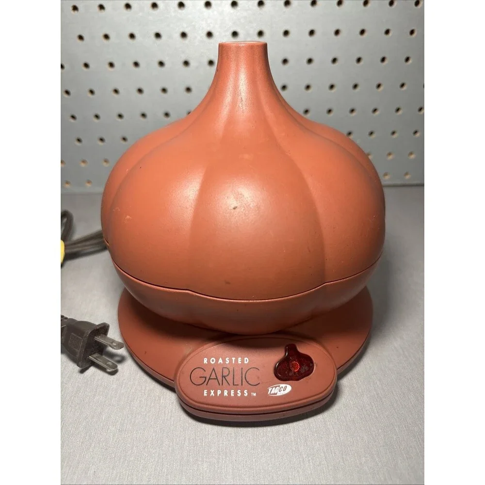 TAGCO Roasted Garlic Express Electric Countertop Roaster Brown GR-300-2 READ